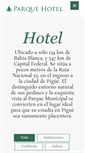 Mobile Screenshot of parquehotelpigue.com.ar